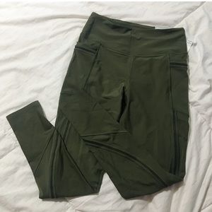 Victoria Secret Army Green Leggings